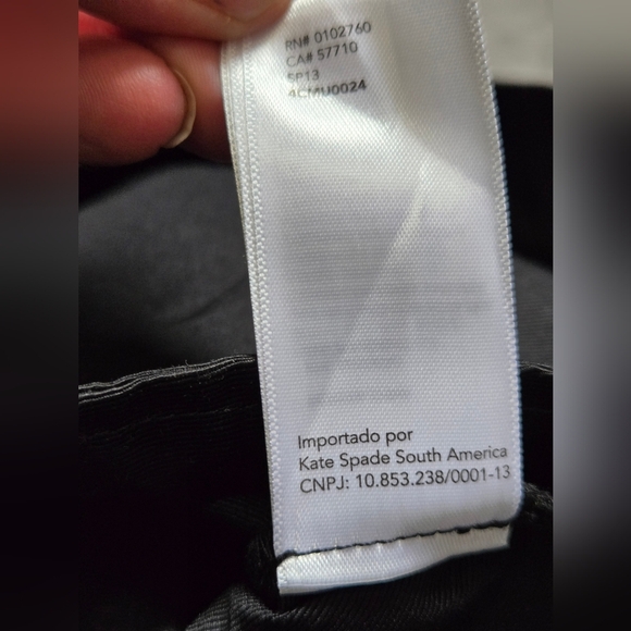 KATE SPADE Saturday Black Cotton Shorts. Size 2 - Picture 12 of 15